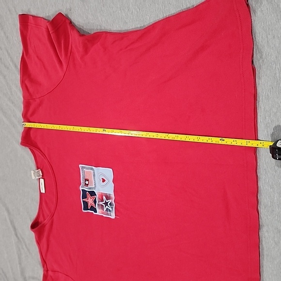 Women #red Cherokee shirt size 3x - Picture 3 of 8